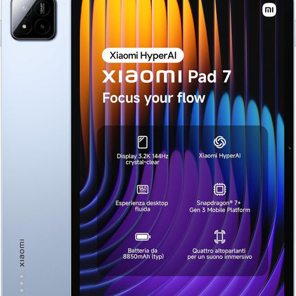 Xiaomi Pad 7, Light Blue 8GB RAM 256GB Wifi - Global version