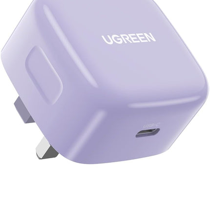 UGREEN iPhone 16 Pro Charger Fast PD 20W USB C Wall Charger Fast Charging Type C  Light purple