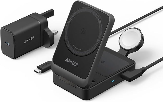 Anker MagSafe Charger Compatible, MagGo 3-in-1