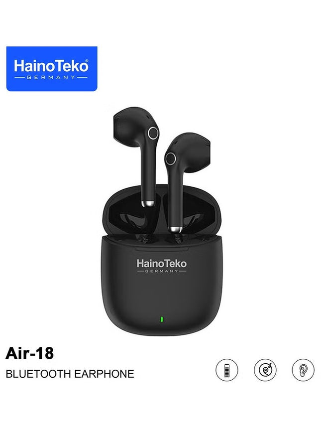 Haino Teko Air 18 True Wireless Earbuds Black