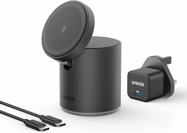 Anker 623 Magnetic Wireless Charger (MagGo), 2-in-1