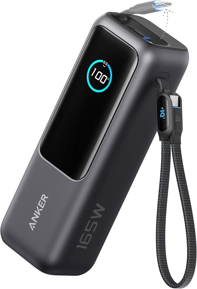 Anker Power Bank, 25,000mAh 165W Ultra-Fast Portable Charger