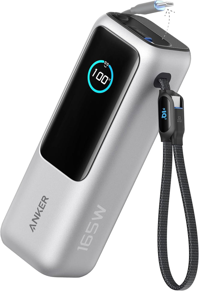 Anker Power Bank, 25,000mAh 165W Ultra-Fast Portable Charger