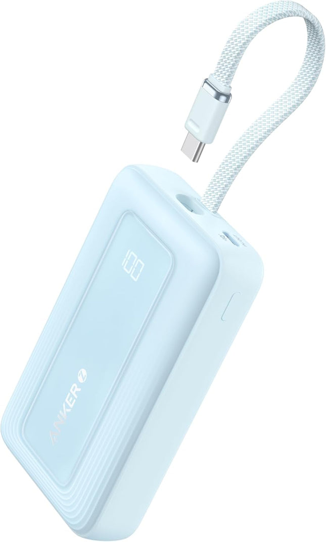 Anker Zolo Power Bank, 10,000mAh 30W High-Speed Portable Charger