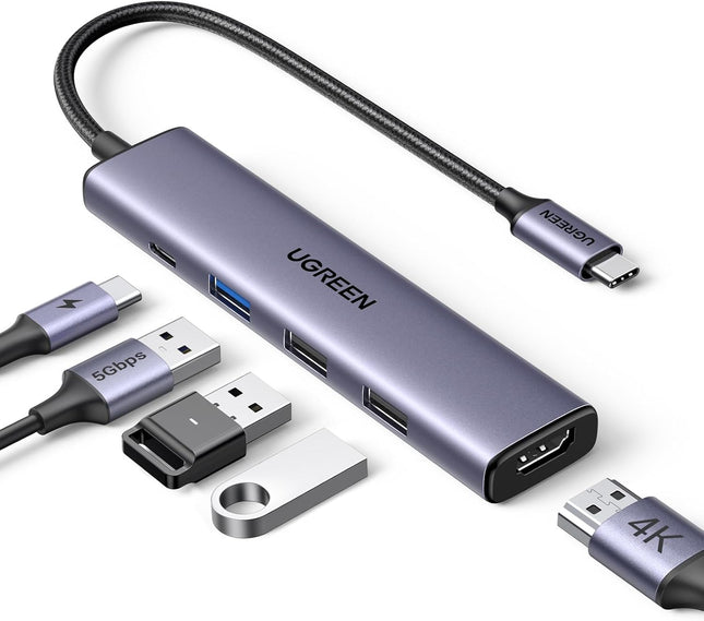 UGREEN Revodok USB C Hub 5-in-1