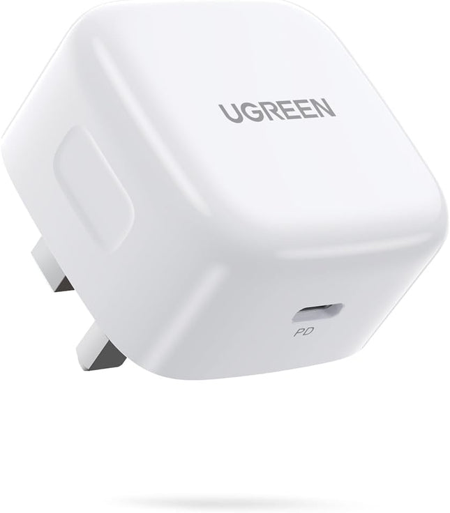 UGREEN iPhone 16 Pro Charger Fast PD 20W USB C Wall Charger Fast Charging Type C .white
