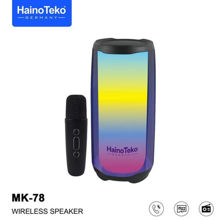 Haino Teko Germany MK78 Bluetooth Speaker With Mic Black