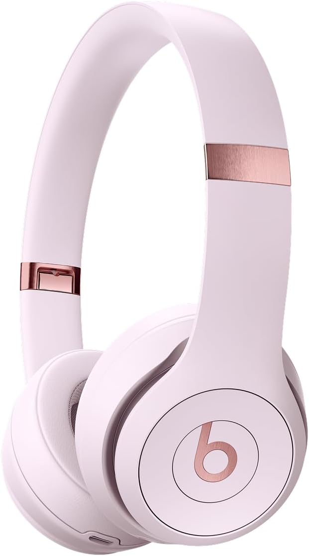 Beats Solo 4 – Wireless Bluetooth On-Ear Headphones Cloud Pink