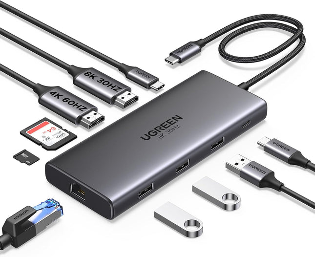 UGREEN Revodok Pro 210 USB C Hub 10-in-1