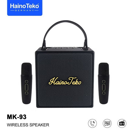 Haino Teko MK93 Splash Proof Portable Bluetooth Wireless Speaker