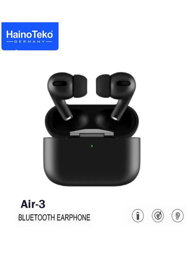 Haino Teko Air 3 Wireless Bluetooth Earbuds - Black