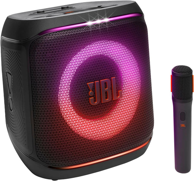 JBL Party Box Encore 2 Portable Bluetooth Speaker with Wireless Mic and AI Boost