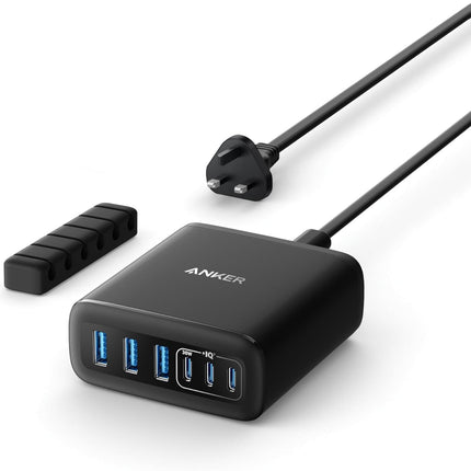 Anker USB C Charger, 6 Port Charging Station with 112W Power
