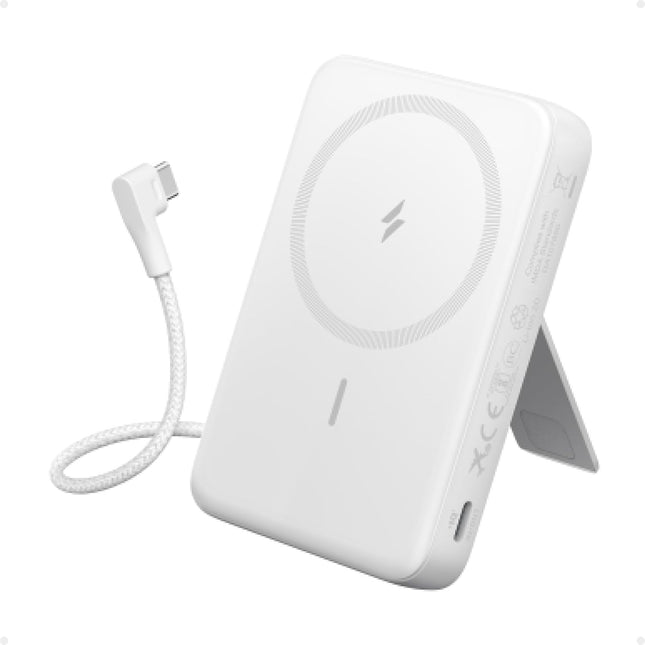 Anker Zolo Magnetic Power Bank, 10,000mAh Wireless Portable Charger with 30W Max Fast Charging