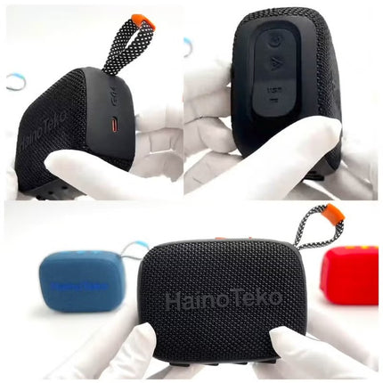 Haino Teko Germany GO 4 Portable Mini Bluetooth Wireless Speaker Black