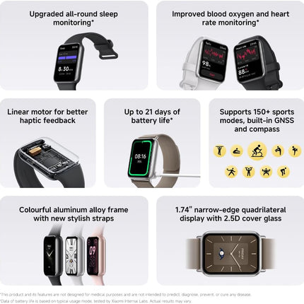 Xiaomi Smart Band 9 Pro Obsidian Black