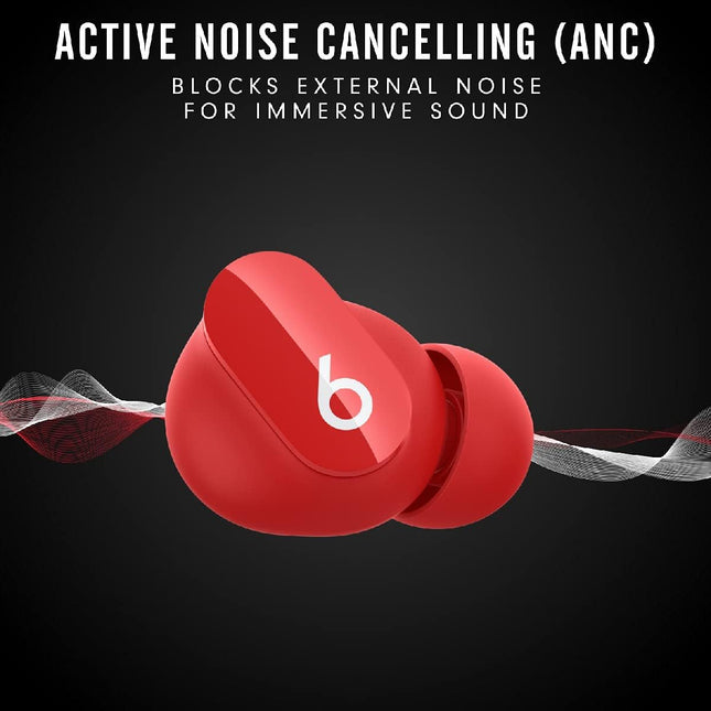 Beats Studio Buds True Wireless Noise Cancelling Earphones Active Noise Cancelling Red