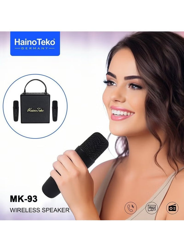 Haino Teko MK93 Splash Proof Portable Bluetooth Wireless Speaker