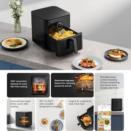 Xiaomi Smart Air Fryer 6.5L Air Fryer, 6.5L, 1800W