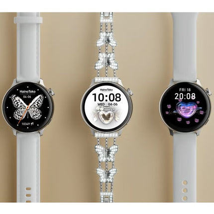 Haino Teko Germany G12 mini Smart Watch For Women Silver