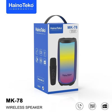 Haino Teko Germany MK78 Bluetooth Speaker With Mic Black