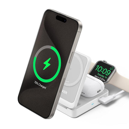Anker MagGo 3-in-1 Wireless Charging Station
