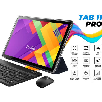 Oteeto Tab 11 Pro 10.1 Inch Display Android Tablet Grey