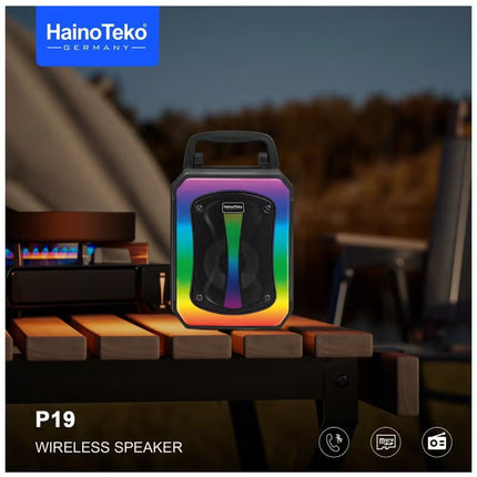 Haino Teko Germany P19 Wireless Portable Bluetooth Speaker