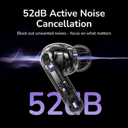 UGREEN Echo Buds Magic, Active Noise Cancelling Earbuds with Fun Smart Display
