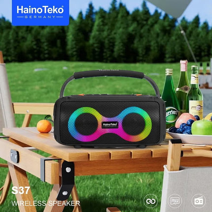 Haino Teko S37 Portable Wireless Speaker - Black