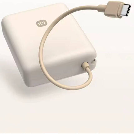 XIAOMI POWER BANK 10000MAH INTEGRATED CABLE 33W-TAN
