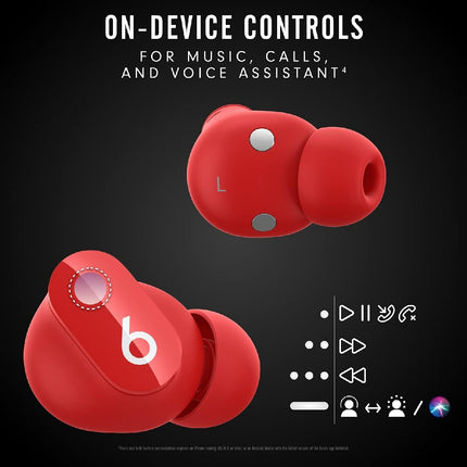 Beats Studio Buds True Wireless Noise Cancelling Earphones Active Noise Cancelling Red
