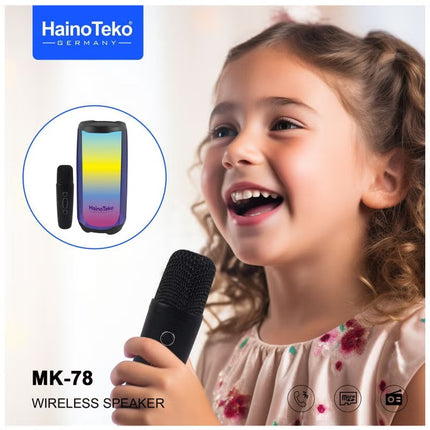 Haino Teko Germany MK78 Bluetooth Speaker With Mic Black
