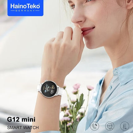 Haino Teko Germany G12 mini Smart Watch For Women Silver