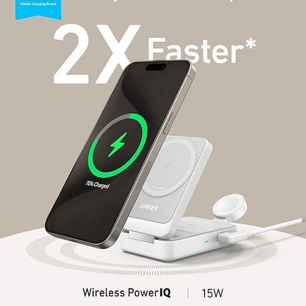 Anker MagGo 3-in-1 Wireless Charging Station