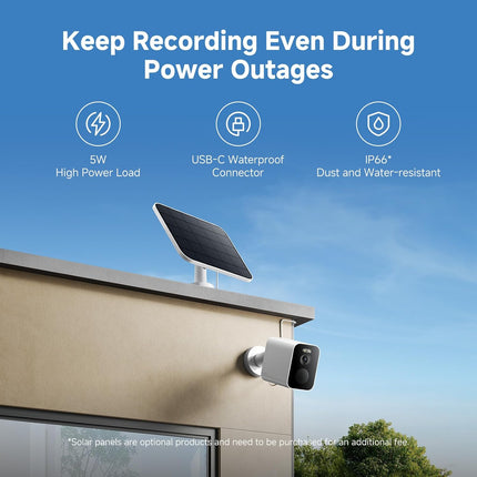 Xiaomi Outdoor Camera BW500 | Security Camera | 2.5K Resolution | Super-large battery