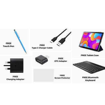 Oteeto Tab 12 Pro 5G Android Tablet Blue