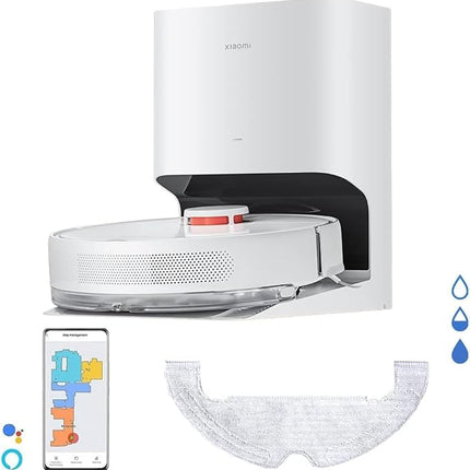 Xiaomi Robot Vacuum X10 Automatic Dust Collection Station, 2‑in‑1 Vacuum & Mop