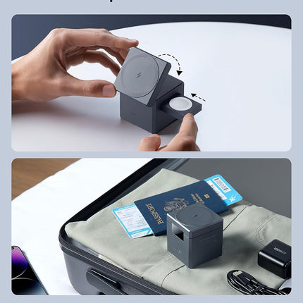 Anker 3-in-1 Cube Compatible with MagSafe - 15W