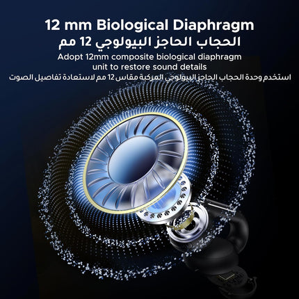 UGREEN HiTune S5 Noise Cancelling Earbuds Black/Grey