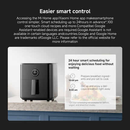 Xiaomi Smart Air Fryer 6.5L Air Fryer, 6.5L, 1800W