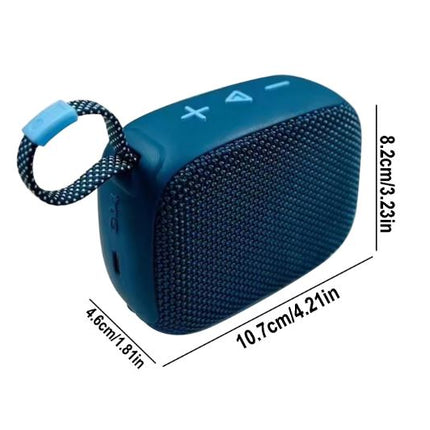 Haino Teko Germany GO 4 Portable Mini Bluetooth Wireless Speaker Blue
