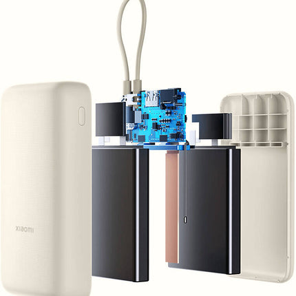 XIAOMI POWER BANK 20000MAH INTEGRATED CABLE 33w -TAN