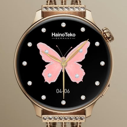 Haino Teko Germany G12 mini Smart Watch For Women Gold