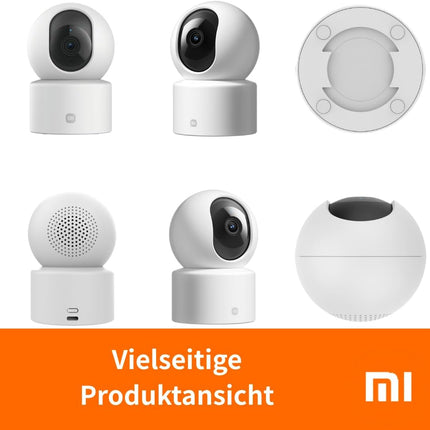 Xiaomi Smart Camera C301 | 3MP (2304 * 1296) resolution | Infrared Night Vision | 360° horizontally White