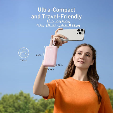 Anker Zolo Power Bank, 10,000mAh 30W Max Fast Portable Charger