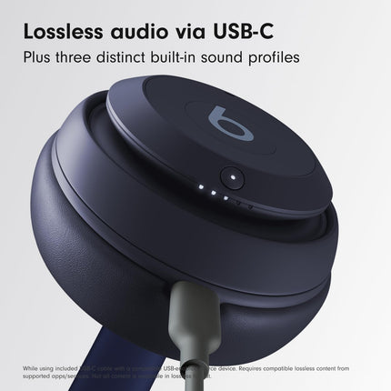 Beats Studio Pro - Wireless Bluetooth Noise Cancelling Headphones Navy Blue
