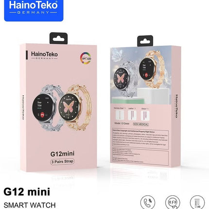 Haino Teko Germany G12 mini Smart Watch For Women Silver