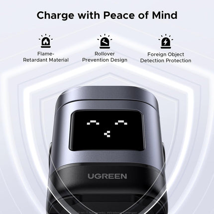 UGREEN 15W Uno Wireless Charger, Qi2 Certified MagSafe Charging