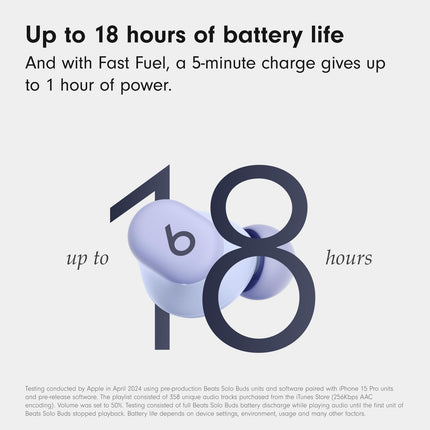 Beats Solo Buds — Wireless Bluetooth Earbuds Arctic Purple